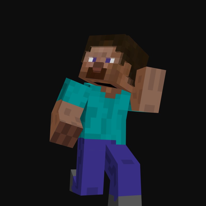 Minecraft Steve-Better facial preview image 1